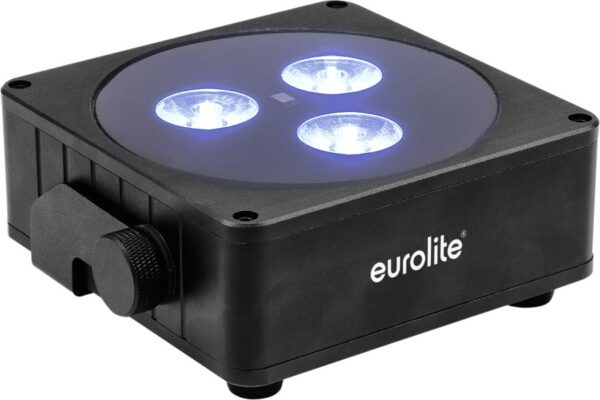 EUROLITE AKKU Flat Light 3 sw